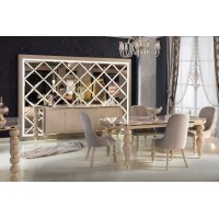 GOLD 2 LUXURY DINING SET