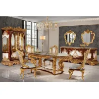 AYBARS ANTIC DINING SET