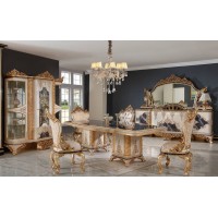 ZUMRUT R ANTIC DINING SET