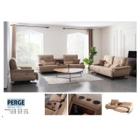 PERGE LEATHER SOFA SET